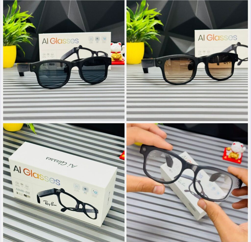 AI Smart Glasses With 1200p HD Video Recording